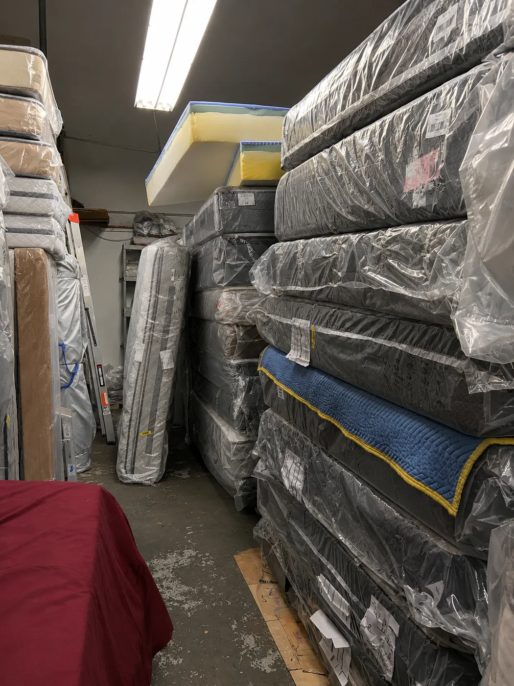 Warehouse aisle